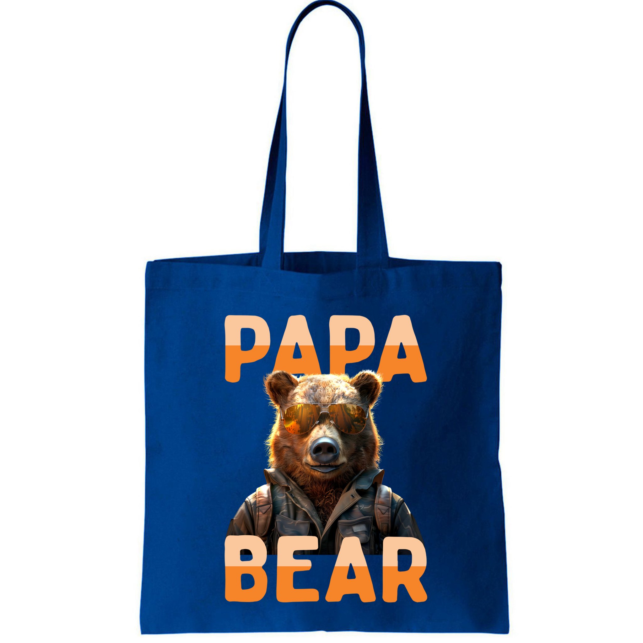Papa Bear Daddy Bear Dad FatherS Day Grizzly Brown Bears Gift Bag