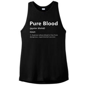 Pure Blood Definition Ladies PosiCharge Tri-Blend Wicking Tank