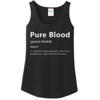 Pure Blood Definition Ladies Essential Tank