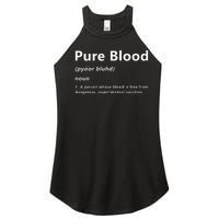 Pure Blood Definition Women's Perfect Tri Rocker Tank