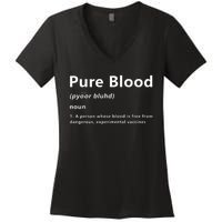 Pure Blood Definition Women's V-Neck T-Shirt