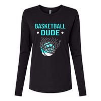 Perfect Basketball Dude Merchandise funny sport Womens Cotton Relaxed Long Sleeve T-Shirt