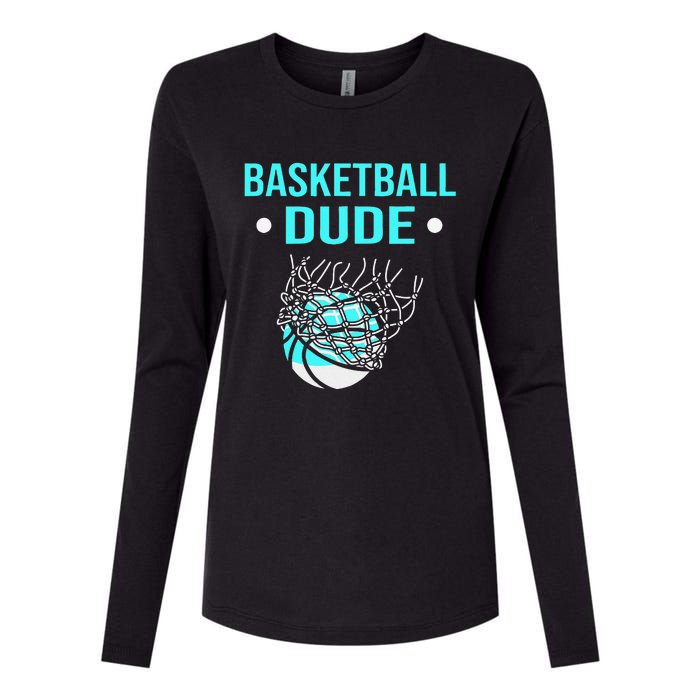 Perfect Basketball Dude Merchandise funny sport Womens Cotton Relaxed Long Sleeve T-Shirt