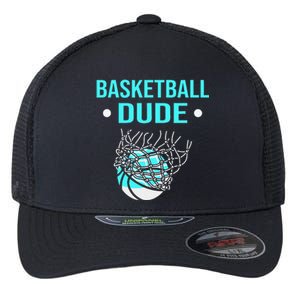 Perfect Basketball Dude Merchandise funny sport Flexfit Unipanel Trucker Cap