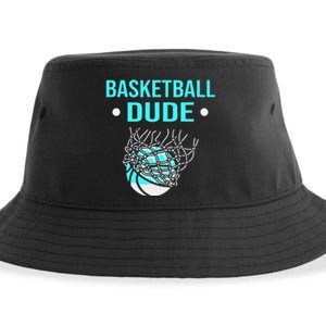 Perfect Basketball Dude Merchandise funny sport Sustainable Bucket Hat