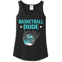 Perfect Basketball Dude Merchandise funny sport Ladies Essential Tank