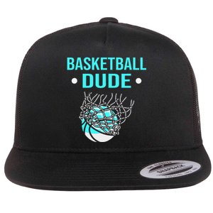 Perfect Basketball Dude Merchandise funny sport Flat Bill Trucker Hat