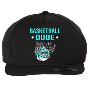 Perfect Basketball Dude Merchandise funny sport Wool Snapback Cap