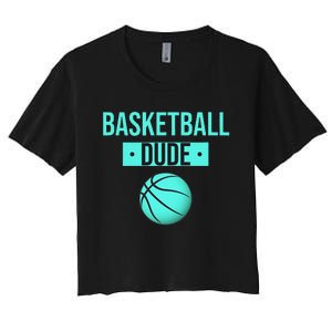 Perfect Basketball Dude Merchandise funny sport Women's Crop Top Tee