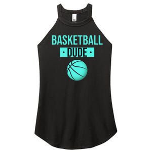 Perfect Basketball Dude Merchandise funny sport Women's Perfect Tri Rocker Tank