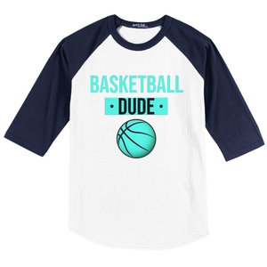 Perfect Basketball Dude Merchandise funny sport Baseball Sleeve Shirt