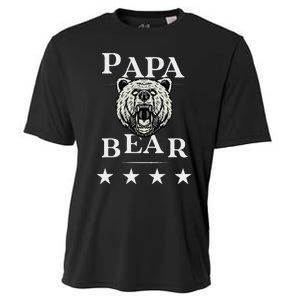 Papa Bear Distressed Cooling Performance Crew T-Shirt