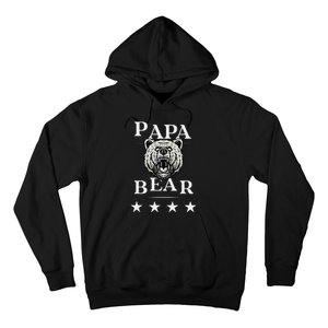 Papa Bear Distressed Hoodie