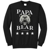 Papa Bear Distressed Sweatshirt