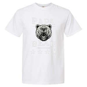 Papa Bear Distressed Garment-Dyed Heavyweight T-Shirt