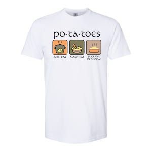 Potatoes Boil Em Stick Em In A Stew Softstyle CVC T-Shirt