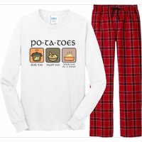 Potatoes Boil Em Stick Em In A Stew Long Sleeve Pajama Set