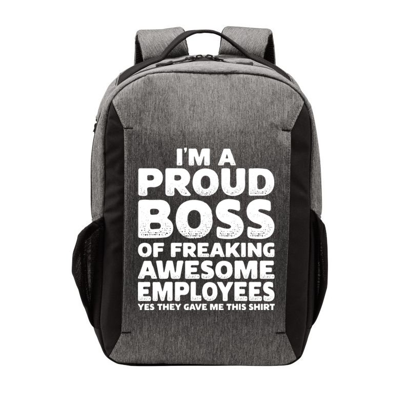 Proud Boss Employee Office Boss Day Funny Boss Vector Backpack