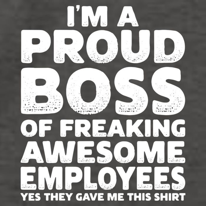 Proud Boss Employee Office Boss Day Funny Boss Vector Backpack