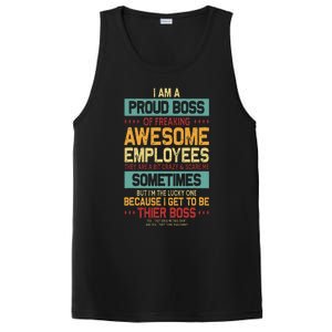 Proud Boss Employee Appreciation Office PosiCharge Competitor Tank