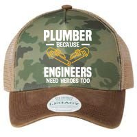 Plumber Because Engineers Need Heroes Too Plumbing Plumbers Legacy Tie Dye Trucker Hat