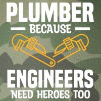 Plumber Because Engineers Need Heroes Too Plumbing Plumbers Legacy Tie Dye Trucker Hat