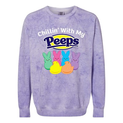 Peeps Black Easter Colorblast Crewneck Sweatshirt