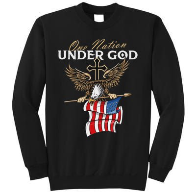 Patriotic Bald Eagle Usa American Flag 4th Of July Fourth Sweatshirt