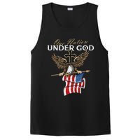 Patriotic Bald Eagle Usa American Flag 4th Of July Fourth PosiCharge Competitor Tank