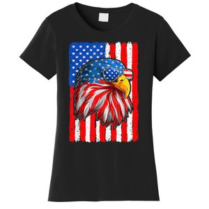 Patriotic Bald Eagle Shirts 4th Of July America Independence Women's T-Shirt