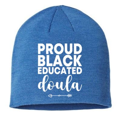 Proud Black Educated Doula Birth Doulas Newborn Labor Coach Gift Sustainable Beanie