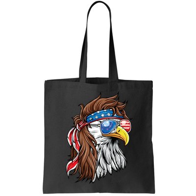 Patriotic Bald Eagle Mullet USA American Flag 4th Of July Bag