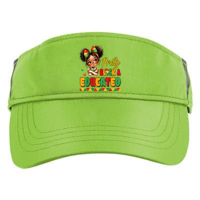 Pretty Black Educated Black History African Adult Drive Performance Visor