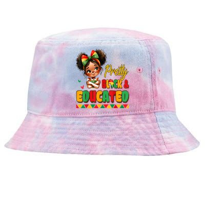 Pretty Black Educated Black History African Tie-Dyed Bucket Hat