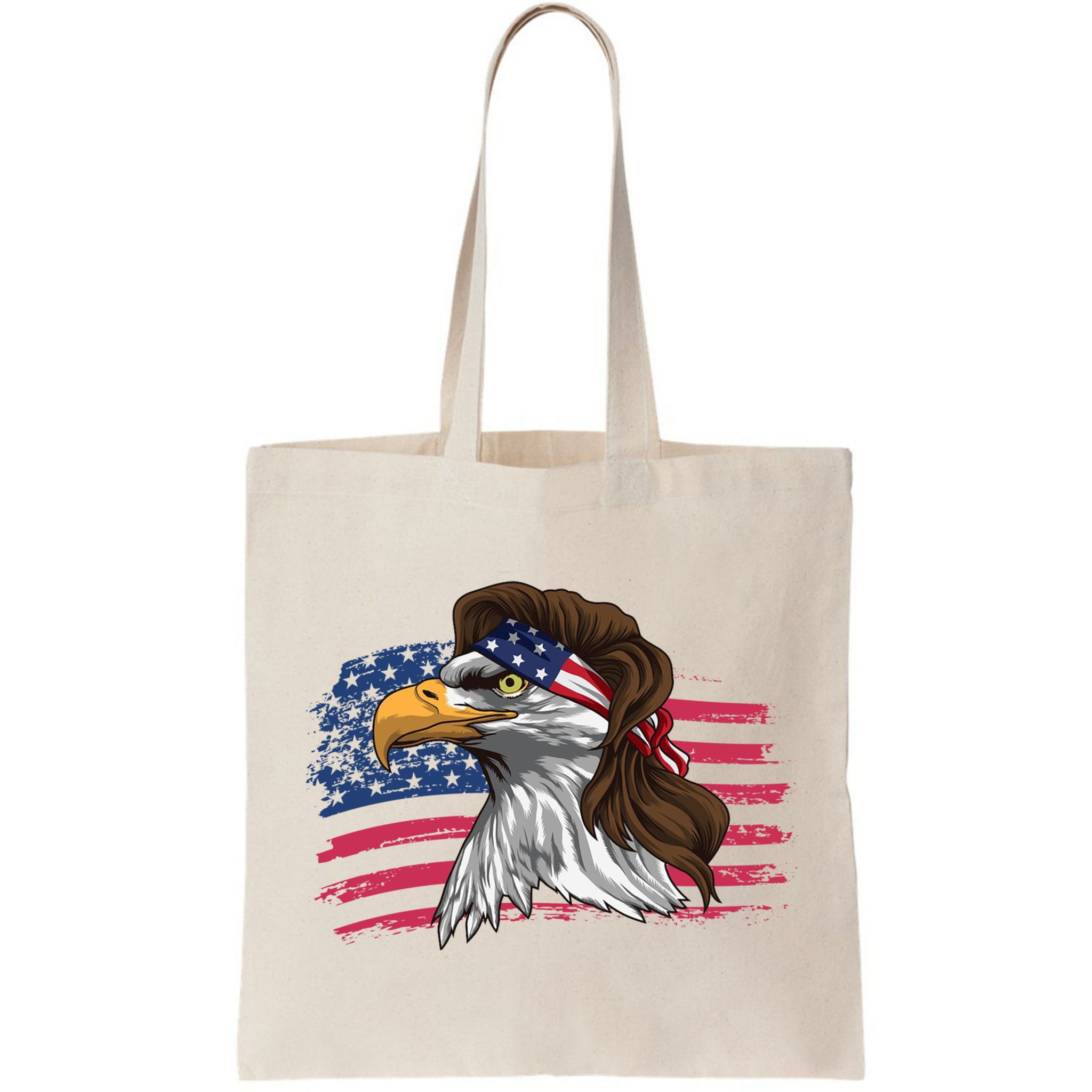 Patriotic Bald Eagle Mullet Usa American Flag 4th Of July Great Gift Bag