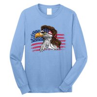 Patriotic Bald Eagle Mullet Usa American Flag 4th Of July Great Gift Long Sleeve Shirt