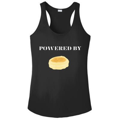Powered By English Muffins Ladies PosiCharge Competitor Racerback Tank