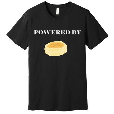 Powered By English Muffins Premium T-Shirt