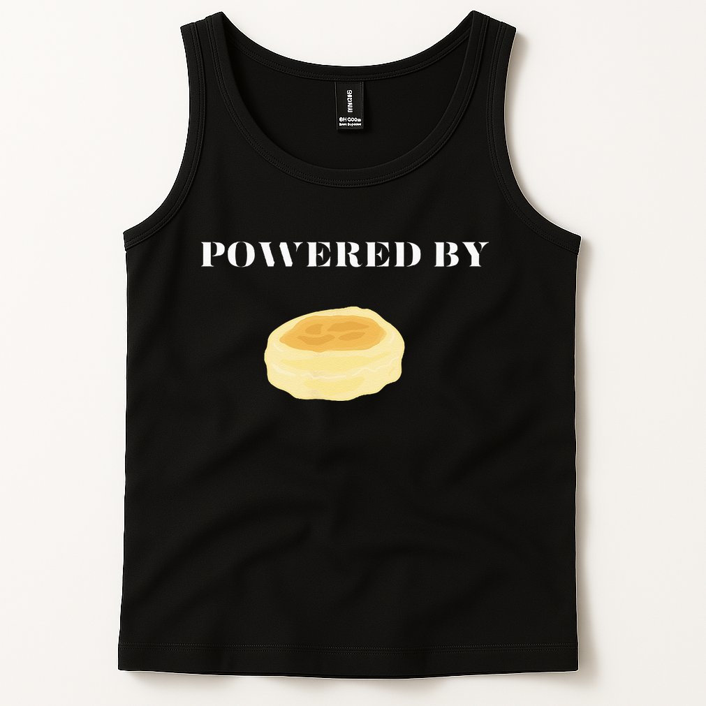 Powered By English Muffins Tank Top