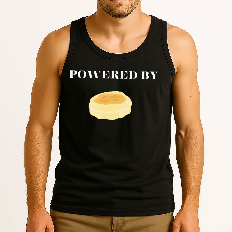 Powered By English Muffins Tank Top