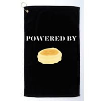 Powered By English Muffins Golf Towel