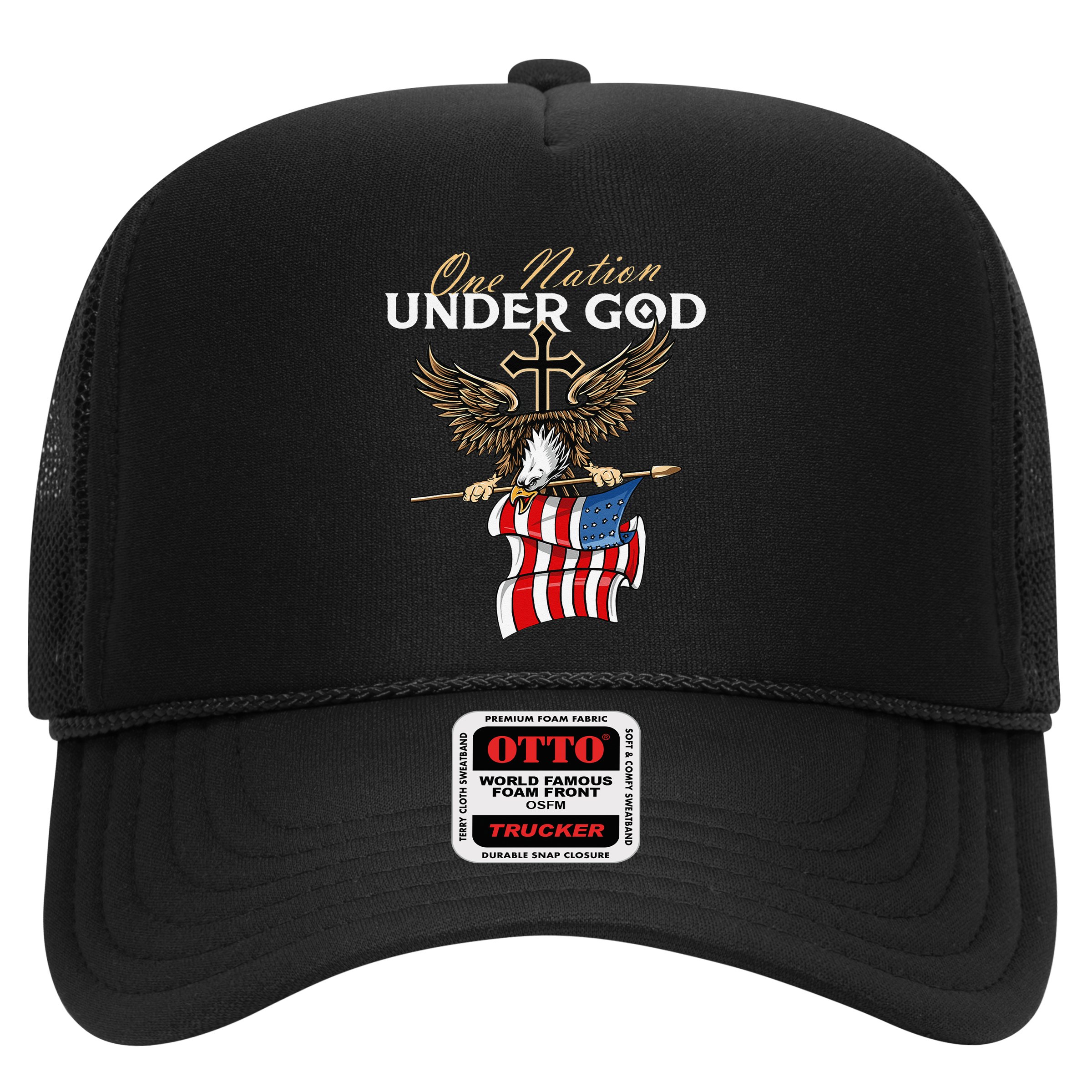 Patriotic Bald Eagle USA American Flag 4th of July Fourth Hat