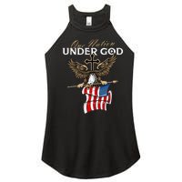 Patriotic Bald Eagle USA American Flag 4th of July Fourth Women's Perfect Tri Rocker Tank