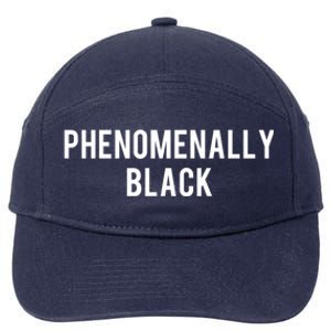 Phenoally Black Equal Pay Rights Gift 7-Panel Snapback Hat