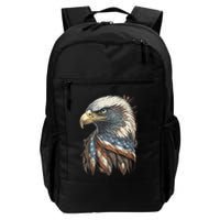 Patriotic Bald Eagle 4th Of July Usa American Flag Backpack