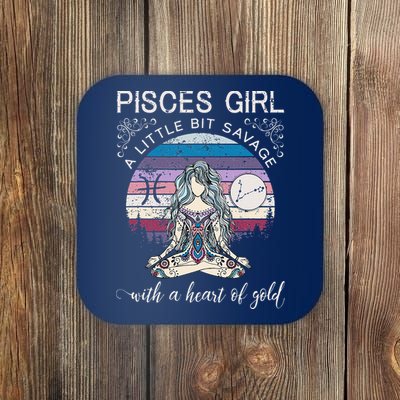 Pisces Birthday For Women March Gift Coaster