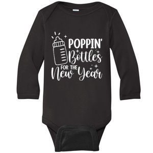 Poppin Bottles For The New Year  Baby Long Sleeve Bodysuit