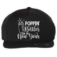 Poppin Bottles For The New Year  Wool Snapback Cap