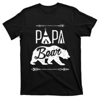 Papa Bear Fathers Day Family Matching Couple T-Shirt