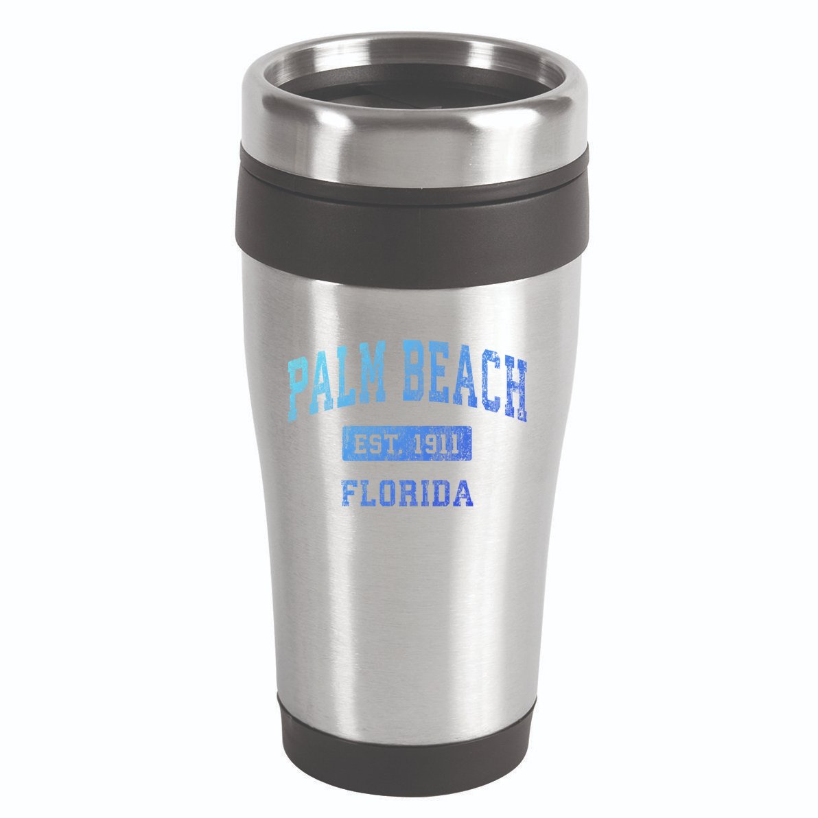 Palm Beach Florida Fl Vintage Established Sports Design Funny Gift 16oz Travel Tumbler